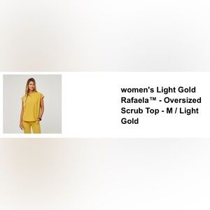 Figs Rafaela Scrub Top — Medium